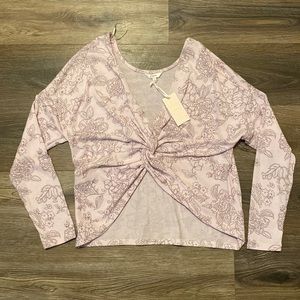 NWT Candie’s Reverse Knot Knit Sweater